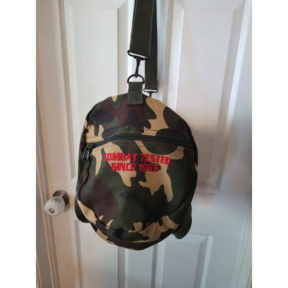 Rothco Tactical Shoulder Bag Canvas Gym Camo Duffle Carry Tote Gun Range - Picture 9 of 10